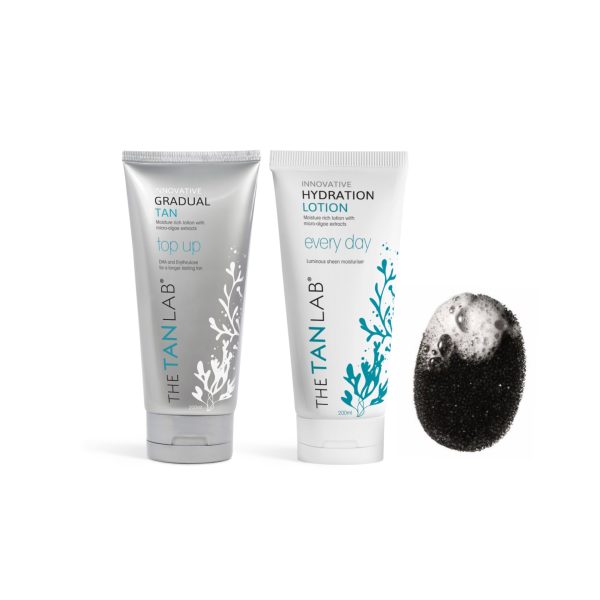 Combo 5 – (Gradual Tanning, Hydration Lotion and Exfoliation sponge)